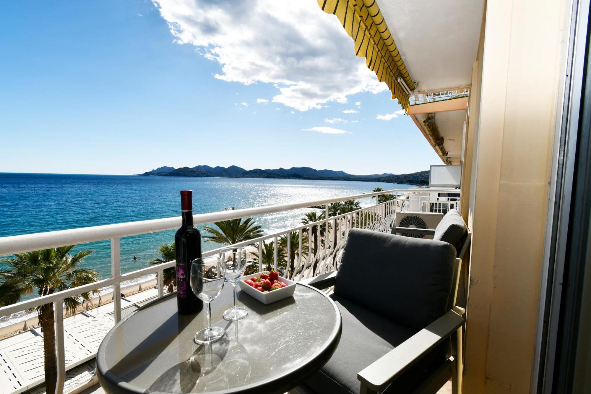 Plage Du Midi- Vue Sur Mer Standing Presta Cannes Zewnętrze zdjęcie
