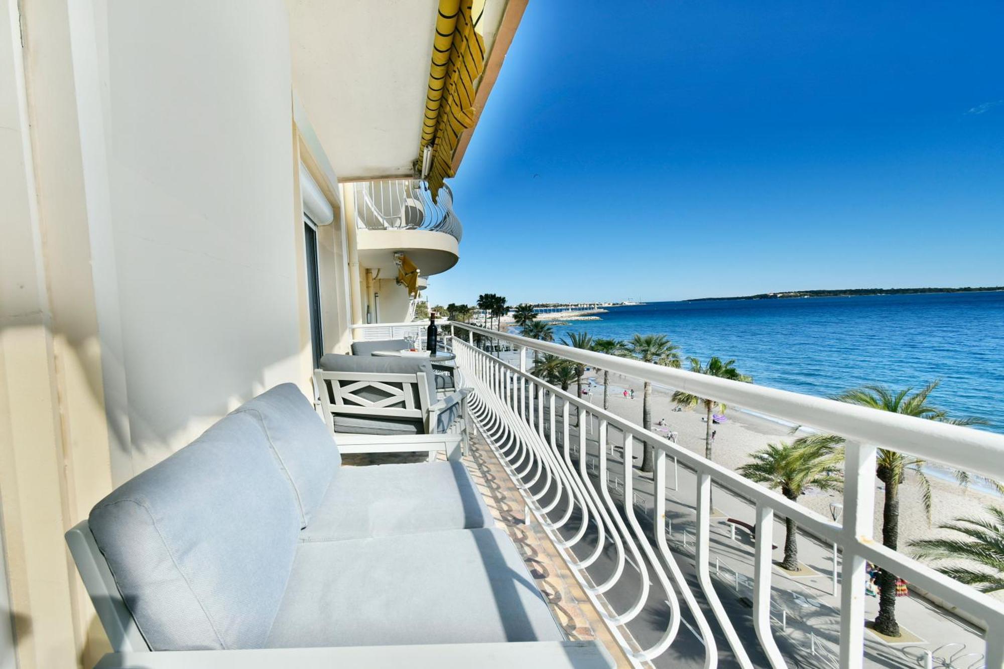 Plage Du Midi- Vue Sur Mer Standing Presta Cannes Zewnętrze zdjęcie